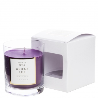 Pl orient lili candle classic in glass