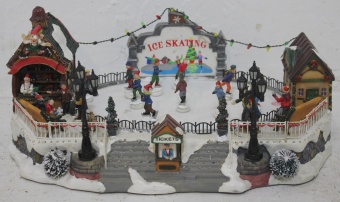 Art.dekorative ice rink