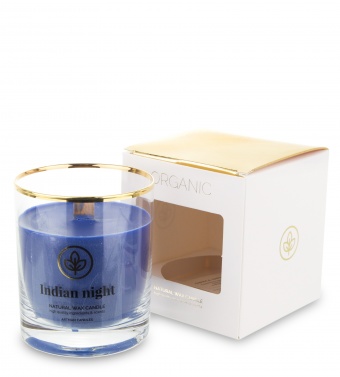 En indian night organic Scented candle