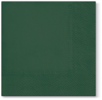 Pl napkins unicolor holly green