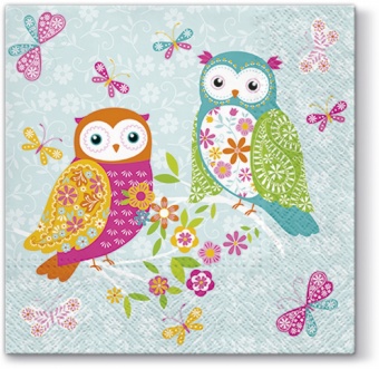 En magical owls napkins