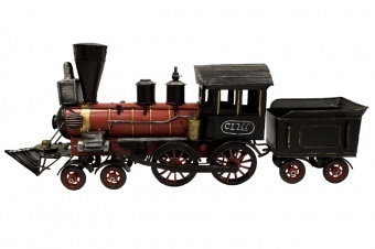 A replica of a locomotive