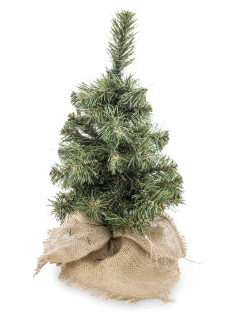 Pl Christmas tree, small jute 40 cm