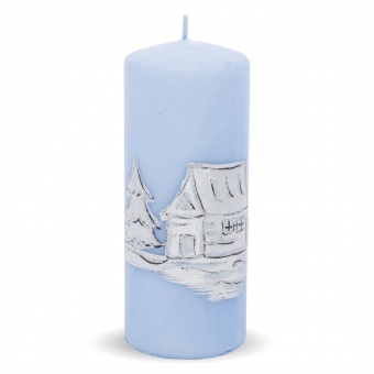 Pl light blue Candle land of ice big roller