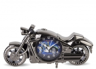Pl motorcycle with a clock