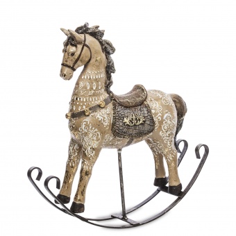 Rocking horse figurine