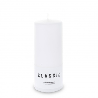 Pl white Candle k classic mat cylinder large fi7