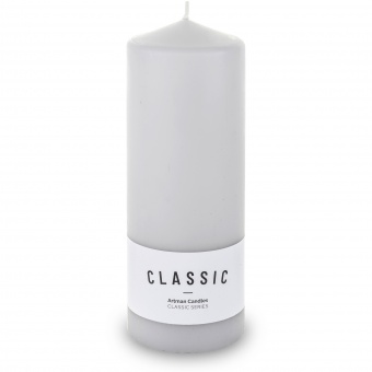 Pl gray candle k classic matt cylinder xl fi8