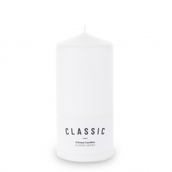 Pl white Candle k classic mat cylinder large fi8