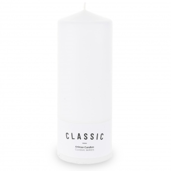 Pl white candle k classic mat cylinder xl fi8