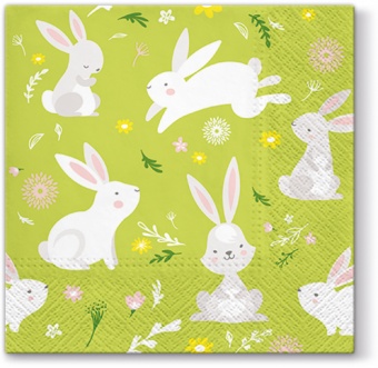 Pl napkins games of rabbits