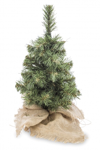 Pl Christmas tree, small jute 60 cm