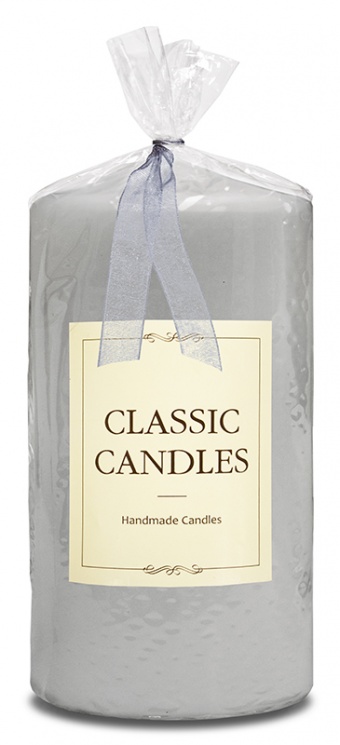 Pl gray Candle classic candles large roller