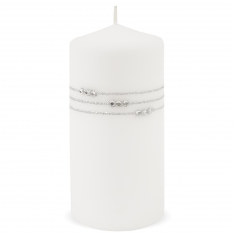 Pl white Candle necklace mat roller big fi8