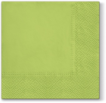 Pl napkins unicolor lunch anis green