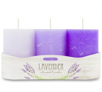 Pl violet lavender Candle 3 pack fragrance