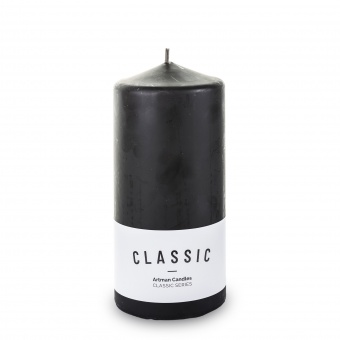 Pl black Candle k classic mat, large cylinder fi8