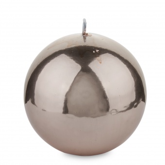 Pl Candle mirror ball rose gold