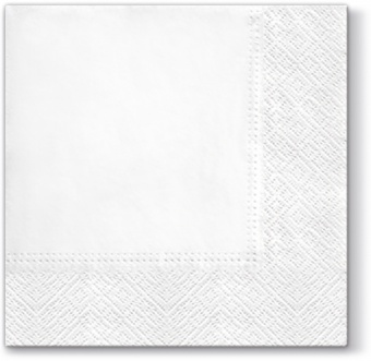 Pl Unicolor lunch napkin on white