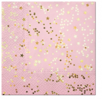 Pl napkins stars confetti