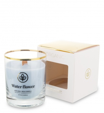En water flower organic Scented candle
